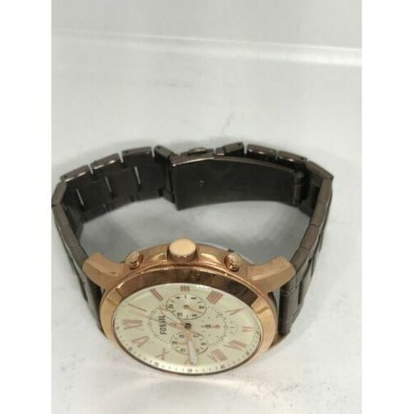 Fossil Q Men's Watch Chronograph Smartwatch Tracker Brown Bracelet NDW1 C187 - Picture 8 of 9